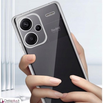 Silikoninis ploniausias dėklas - permatomas (Xiaomi Redmi Note 13 Pro Plus)